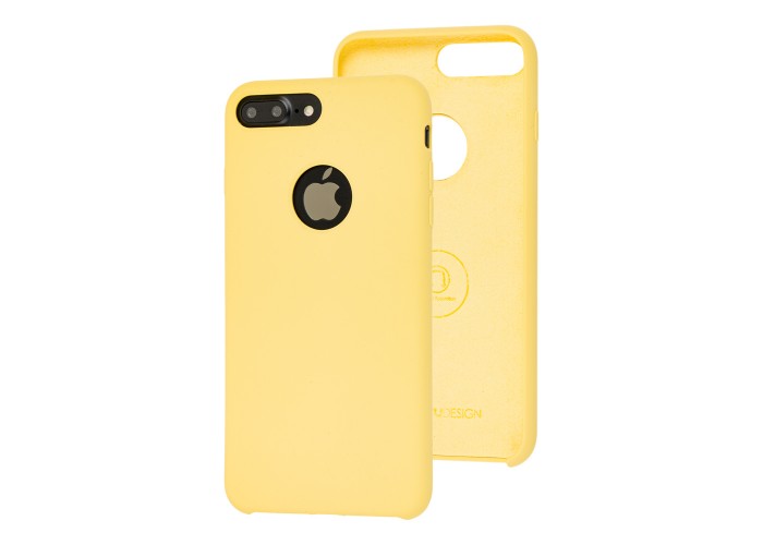 Чехол Totu Magnet для iPhone 7 Plus / 8 Plus под магнитный держатель желтый