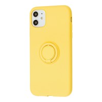 Чехол для iPhone 11 ColorRing желтый