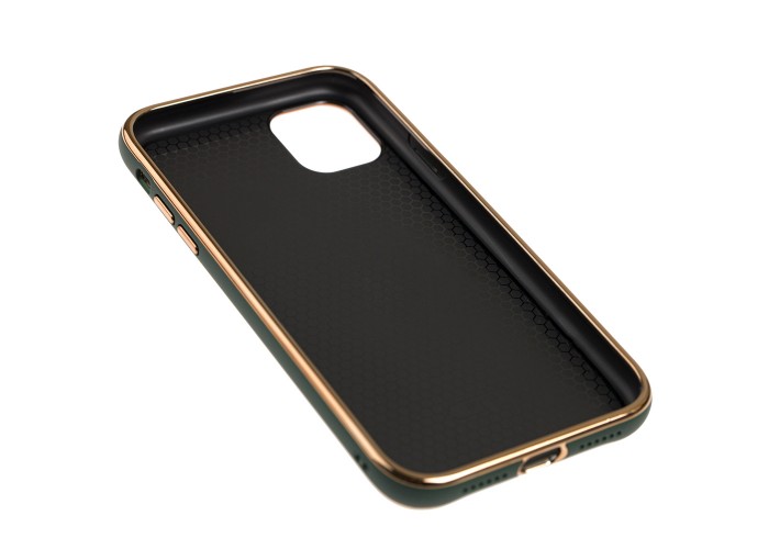 Чехол для iPhone 11 Glass Premium зеленый