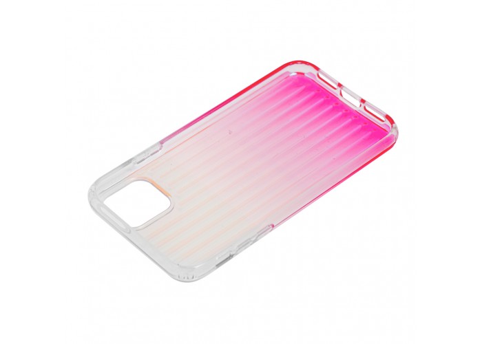 Чехол для iPhone 11 Gradient Laser розовый