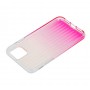 Чехол для iPhone 11 Gradient Laser розовый