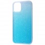 Чехол для iPhone 11 HQ Silicone Confetti синий