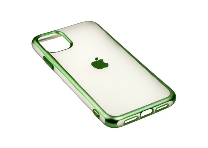 Чехол для iPhone 11 Metall Effect зеленый