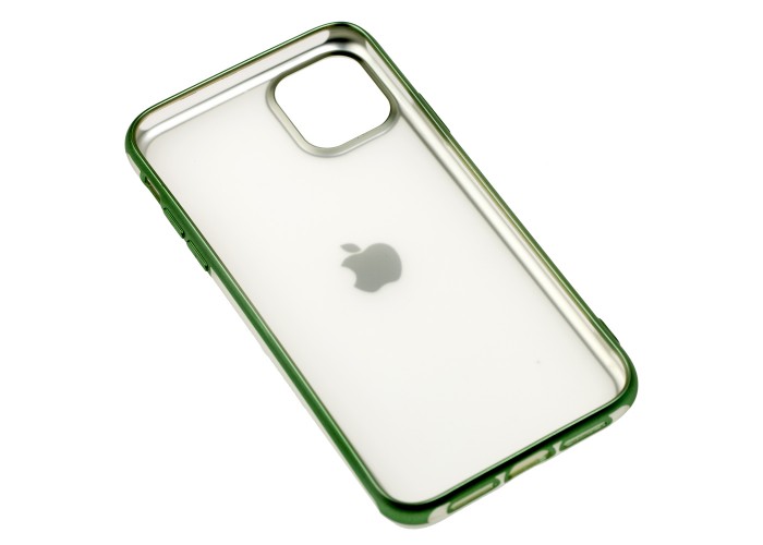 Чехол для iPhone 11 Metall Effect зеленый