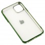 Чехол для iPhone 11 Metall Effect зеленый