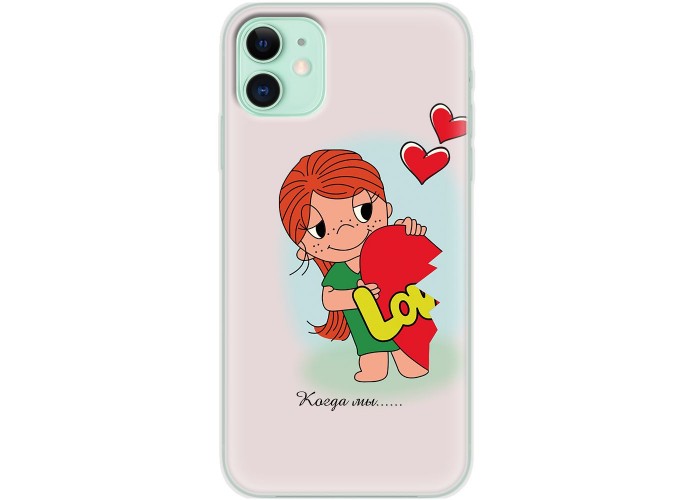 Чехол для iPhone 11 Mixcase для влюбленных 16