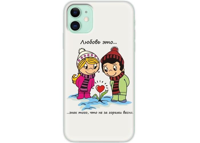 Чехол для iPhone 11 Mixcase для влюбленных 27