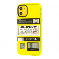 Чехол для iPhone 11 Neon print flight