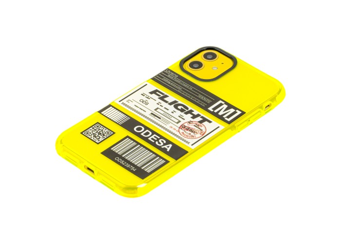 Чехол для iPhone 11 Neon print flight