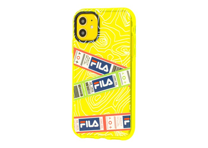 Чехол для iPhone 11 Neon print ticket