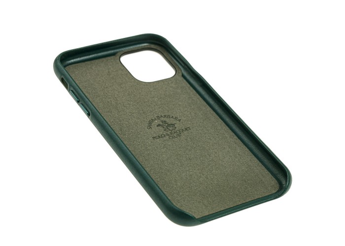 Чехол для iPhone 11 Polo Garret (leather) forest green