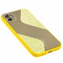 Чехол для iPhone 11 Shine mirror желтый