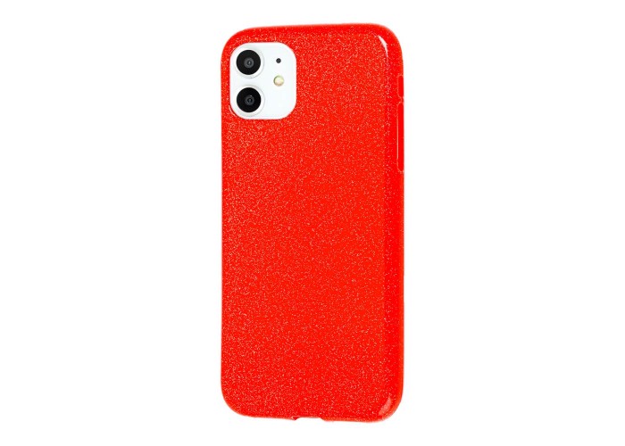 Чехол для iPhone 11 Shiny dust красный