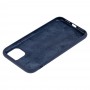 Чехол для iPhone 11 Silicone Full midnight blue