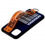 Чехол для iPhone 11 SkinArma case Bando series сине-оранжевый