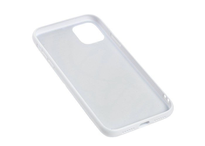 Чехол для iPhone 11 Sneakers Brand jordan синий / белый