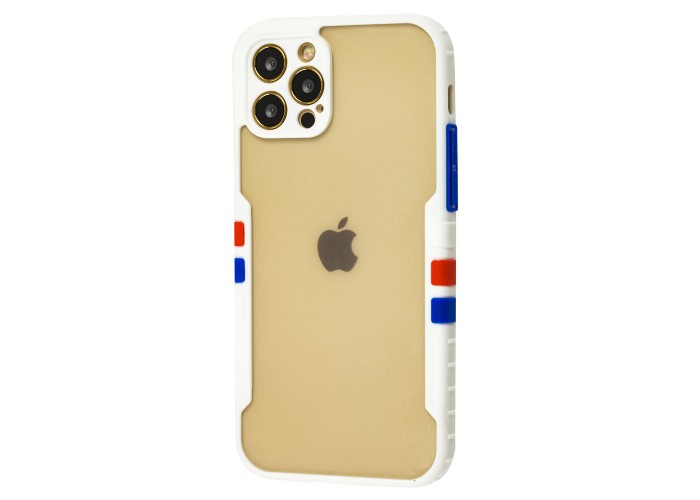 Чехол для iPhone 12 Pro Armor clear белый