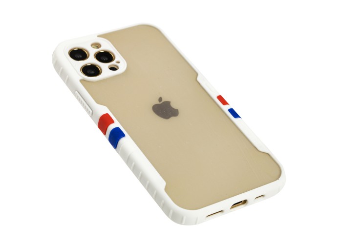 Чехол для iPhone 12 Pro Armor clear белый