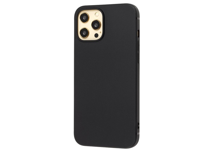 Чехол для iPhone 12 Pro Max Black Matt черный
