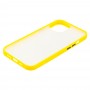 Чехол для iPhone 12 / 12 Pro LikGus Maxshield желтый