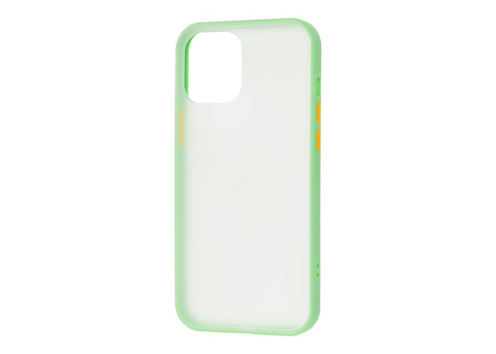 Чехол для iPhone 12 / 12 Pro LikGus Maxshield салатовый