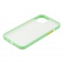 Чехол для iPhone 12 / 12 Pro LikGus Maxshield салатовый