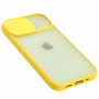 Чехол для iPhone 12 mini LikGus Camshield camera protect желтый