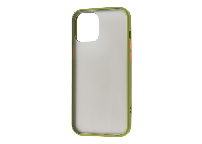 Чехол для iPhone 12 mini LikGus Maxshield зеленый