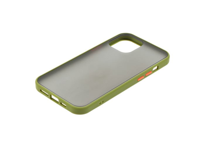Чехол для iPhone 12 mini LikGus Maxshield зеленый