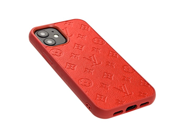 Чехол для iPhone 12 mini брэнд красный