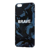 Чехол для iPhone 6 Plus Ibasi Flowers Brave черный