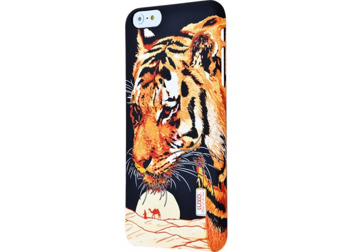 Чехол для iPhone 6 Plus Luxo Face neon TPU №2