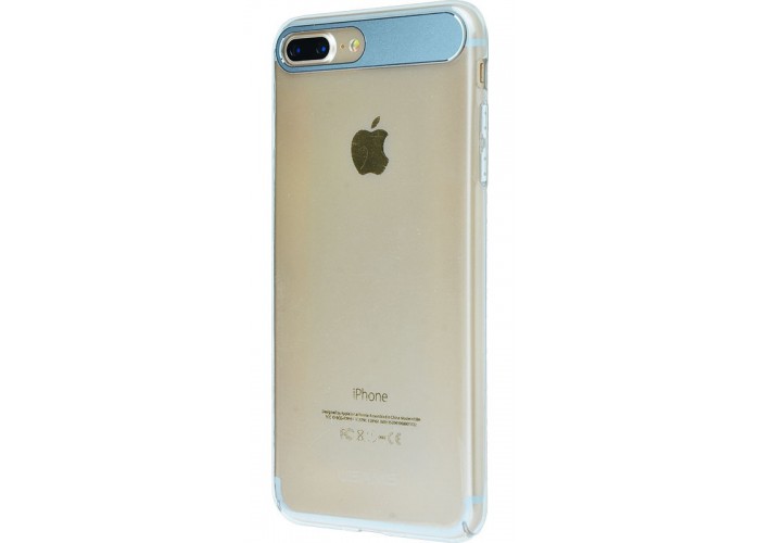 Чехол для iPhone 7 Plus Usams Metal Clear Series серебристый