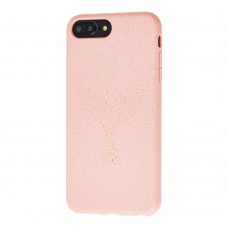 Чехол для iPhone 7 Plus / 8 Plus Eco-friendly nature "дерево" розовый
