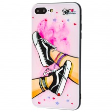Чехол для iPhone 7 Plus / 8 Plus Girls UV shoes
