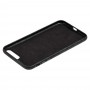 Чехол для iPhone 7 Plus / 8 Plus Leather croco full черный