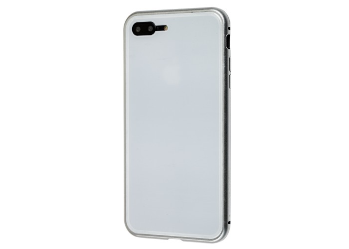 Чехол для iPhone 7 Plus / 8 Plus Magnet Glass белый