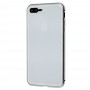 Чехол для iPhone 7 Plus / 8 Plus Magnet Glass белый