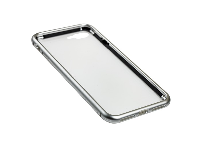 Чехол для iPhone 7 Plus / 8 Plus Magnet Glass белый