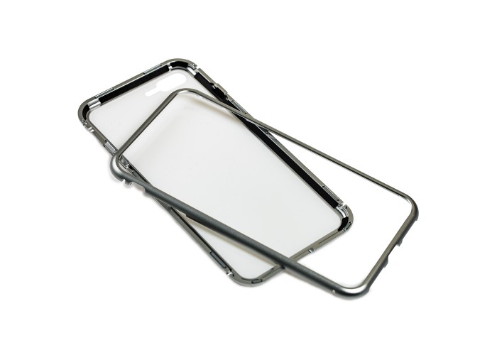 Чехол для iPhone 7 Plus / 8 Plus Magnet Glass белый