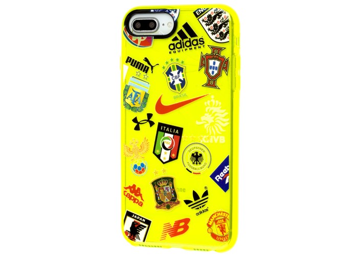 Чехол для iPhone 7 Plus / 8 Plus Neon print trade marks