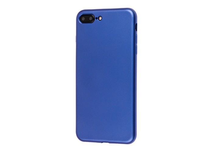Чехол для iPhone 7 Plus / 8 Plus TPU Soft matt голубой