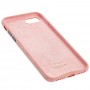 Чехол для iPhone 7 / 8 Alcantara 360 розовый песок