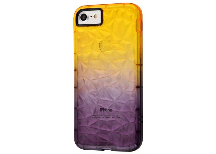Чехол для iPhone 7 / 8 Gradient Gelin case желто-фиолетовый