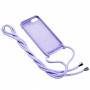 Чехол для iPhone 7 / 8 / SE 20 Lanyard without logo light purple