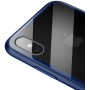 Чехол для iPhone X / Xs Baseus See-through glass синий