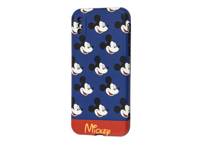 Чехол для iPhone X / Xs VIP Print Mickey синий