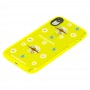 Чехол для iPhone Xr Neon print flowers