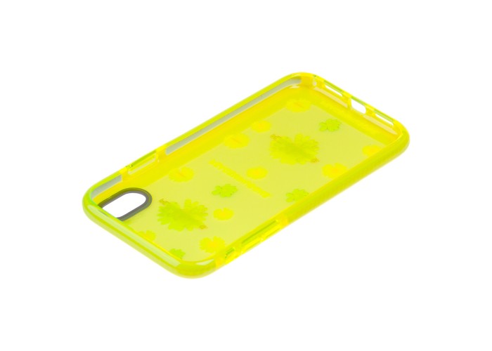 Чехол для iPhone Xr Neon print flowers