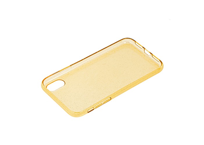 Чехол для iPhone Xr Star shining золотистый